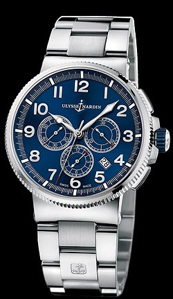 Replica Ulysse Nardin Marine Chronograph Manufacture 1503-150-7M/63 replica Watch